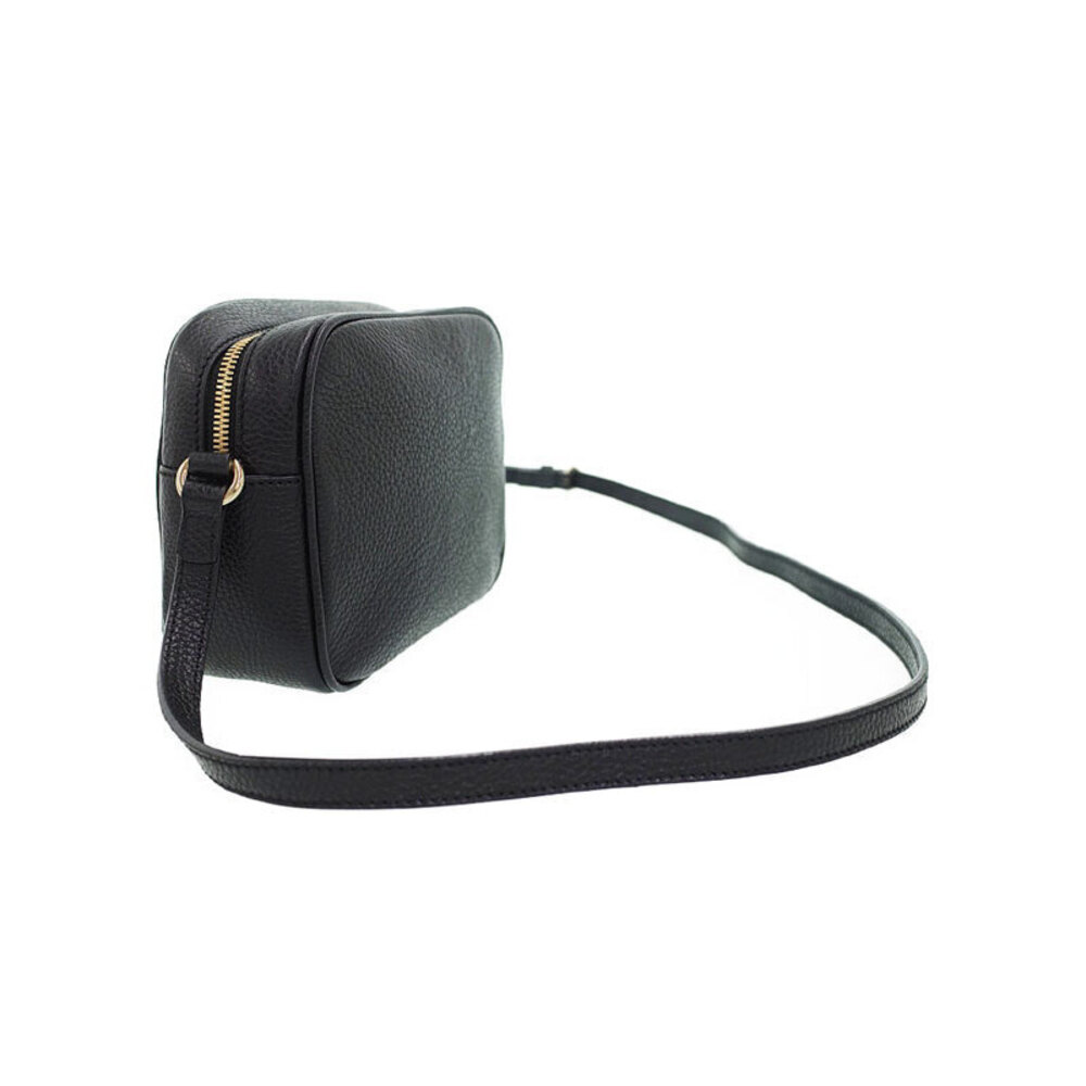 Gucci Soho Crossbody Leather Disco Pebbled Bag